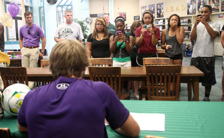Ellison Soccer Signing